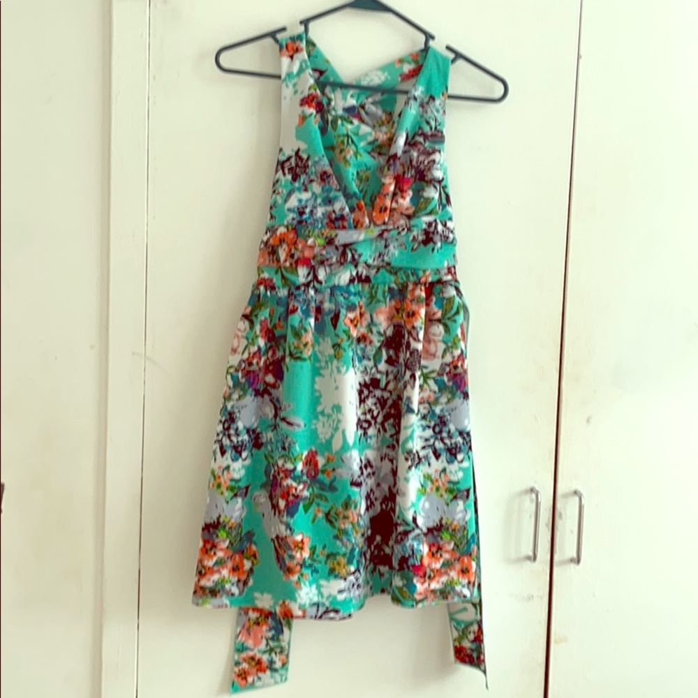 Green dress
